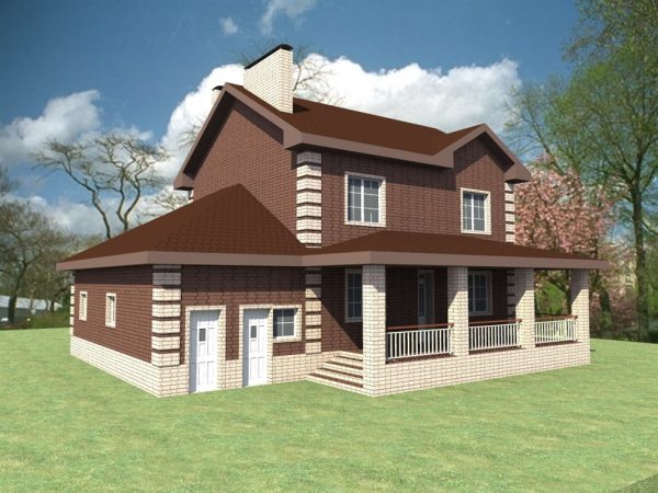 8. Проект дома C-236 Екстерьер Проект дома C-236 - фото 8