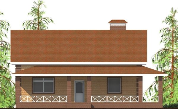 5. Проект дома C-238 Екстерьер Проект дома C-238 - фото 5