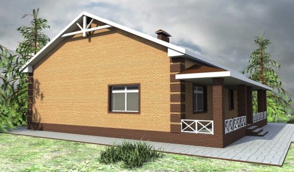 8. Проект дома C-238 Екстерьер Проект дома C-238 - фото 8