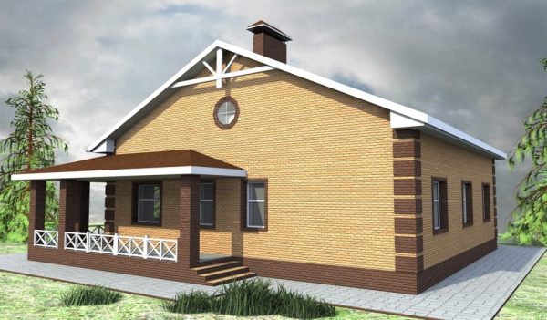 16. Проект дома C-238 Екстерьер Проект дома C-238 - фото 16