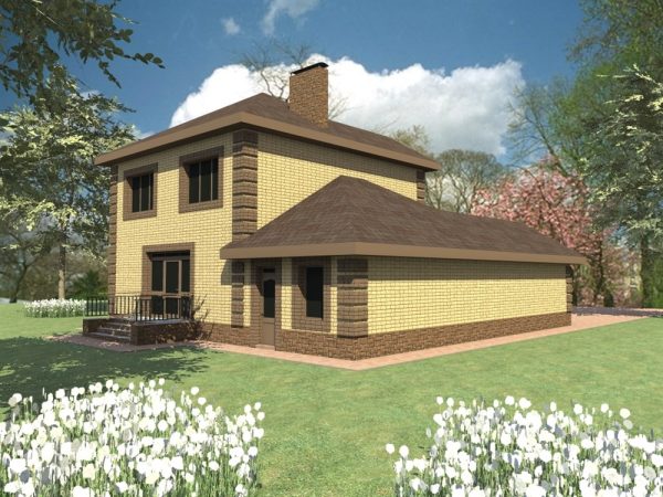 1. Проект дома C-240 Екстерьер Проект дома C-240 - фото 1