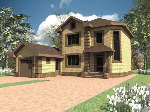 3. Проект дома C-240 Екстерьер Проект дома C-240 - фото 3