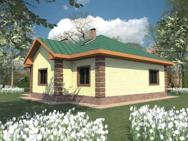 5. Проект дома C-241 Екстерьер Проект дома C-241 - фото 5