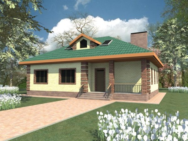 6. Проект дома C-241 Екстерьер Проект дома C-241 - фото 6