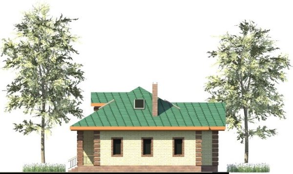 18. Проект дома C-241 Екстерьер Проект дома C-241 - фото 18