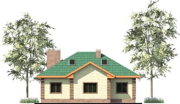 19. Проект дома C-241 Екстерьер Проект дома C-241 - фото 19