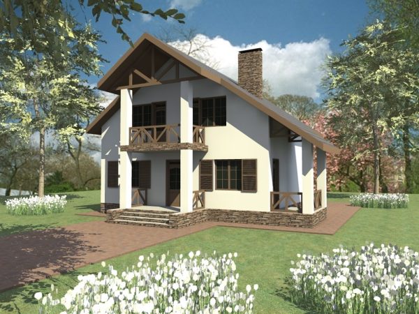 10. Проект дома C-242 Екстерьер Проект дома C-242 - фото 10