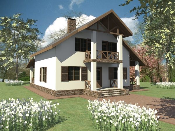 12. Проект дома C-242 Екстерьер Проект дома C-242 - фото 12