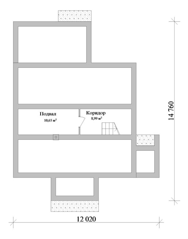 17. Проект дома C-242 Екстерьер Проект дома C-242 - фото 17