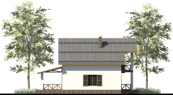 19. Проект дома C-242 Екстерьер Проект дома C-242 - фото 19