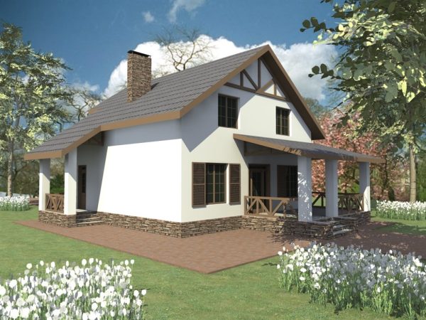 21. Проект дома C-242 Екстерьер Проект дома C-242 - фото 21