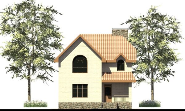 5. Проект дома C-246 Екстерьер Проект дома C-246 - фото 5