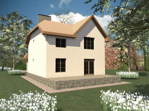 9. Проект дома C-246 Екстерьер Проект дома C-246 - фото 9