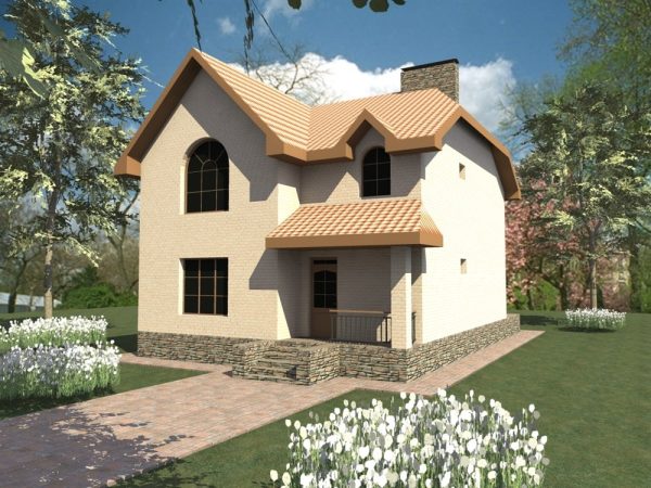 16. Проект дома C-246 Екстерьер Проект дома C-246 - фото 16