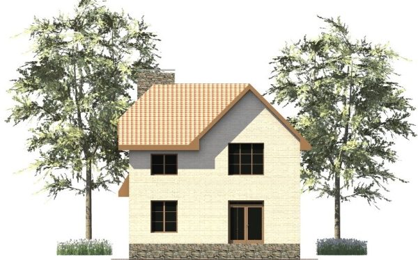 20. Проект дома C-246 Екстерьер Проект дома C-246 - фото 20