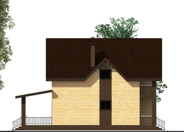 7. Проект дома C-250 Екстерьер Проект дома C-250 - фото 7