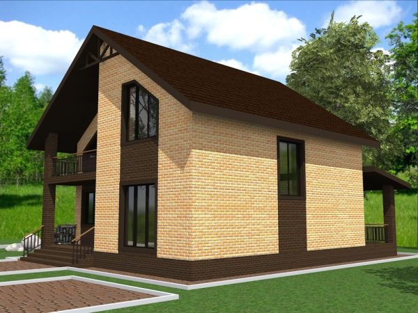 10. Проект дома C-250 Екстерьер Проект дома C-250 - фото 10