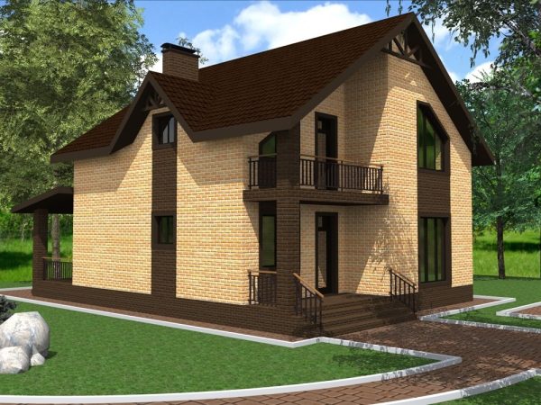 17. Проект дома C-250 Екстерьер Проект дома C-250 - фото 17