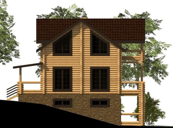 19. Проект дома C-251 Екстерьер Проект дома C-251 - фото 19