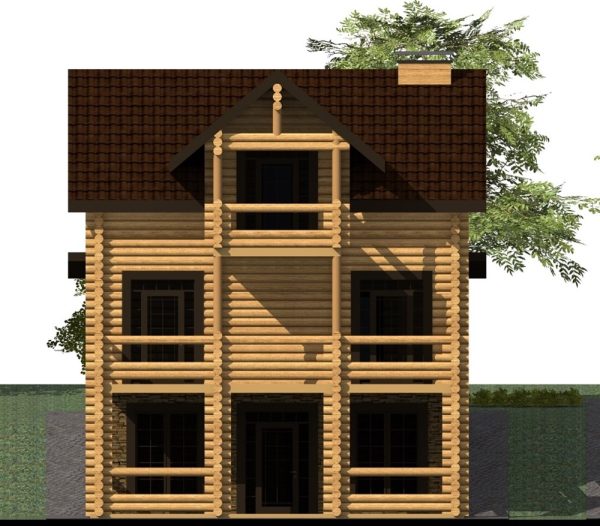 21. Проект дома C-251 Екстерьер Проект дома C-251 - фото 21