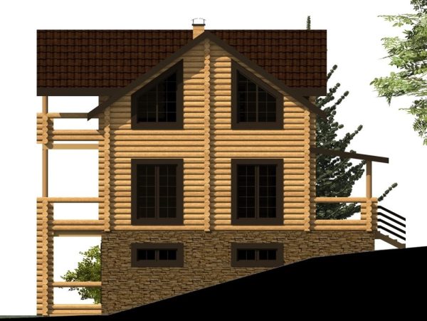 22. Проект дома C-251 Екстерьер Проект дома C-251 - фото 22