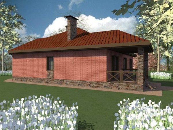 1. Проект дома C-252 Екстерьер Проект дома C-252 - фото 1