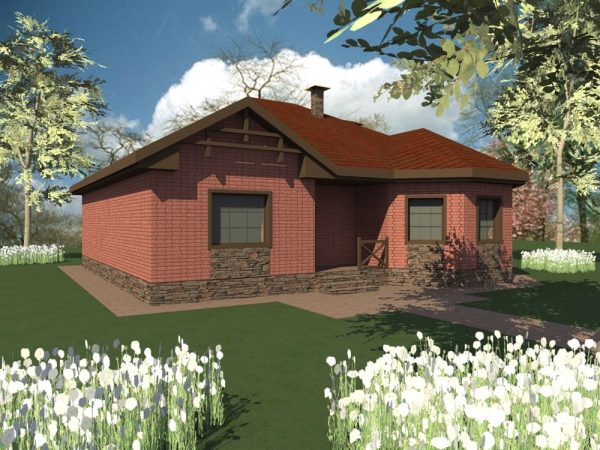 4. Проект дома C-252 Екстерьер Проект дома C-252 - фото 4