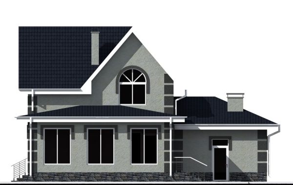 3. Проект дома C-253 Екстерьер Проект дома C-253 - фото 3