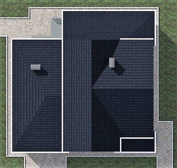 6. Проект дома C-253 Екстерьер Проект дома C-253 - фото 6