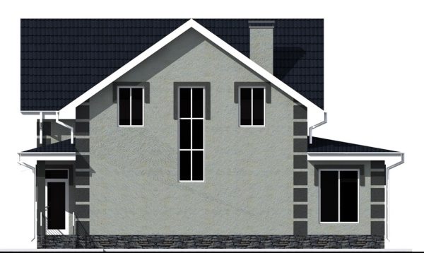 8. Проект дома C-253 Екстерьер Проект дома C-253 - фото 8