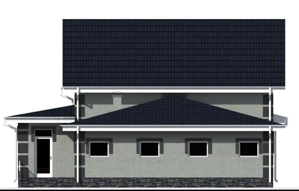 15. Проект дома C-253 Екстерьер Проект дома C-253 - фото 15