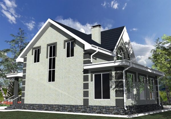 18. Проект дома C-253 Екстерьер Проект дома C-253 - фото 18