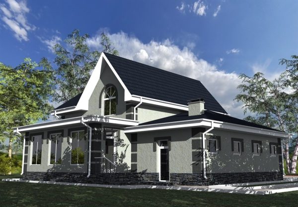 21. Проект дома C-253 Екстерьер Проект дома C-253 - фото 21