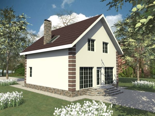 2. Проект дома C-254 Екстерьер Проект дома C-254 - фото 2