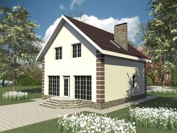 13. Проект дома C-254 Екстерьер Проект дома C-254 - фото 13