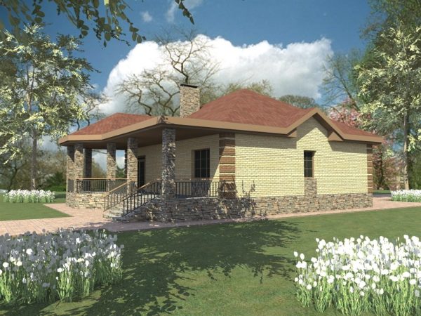 5. Проект дома C-255 Екстерьер Проект дома C-255 - фото 5