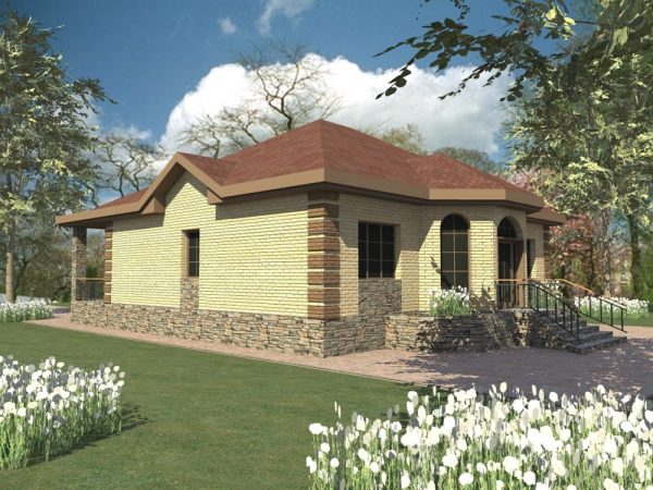 9. Проект дома C-255 Екстерьер Проект дома C-255 - фото 9