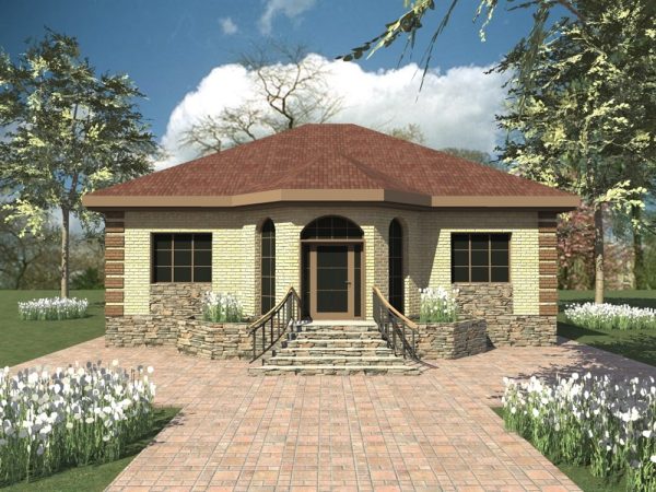 12. Проект дома C-255 Екстерьер Проект дома C-255 - фото 12