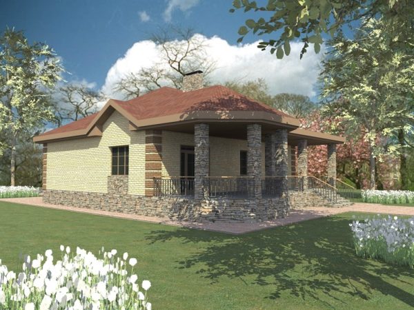 19. Проект дома C-255 Екстерьер Проект дома C-255 - фото 19