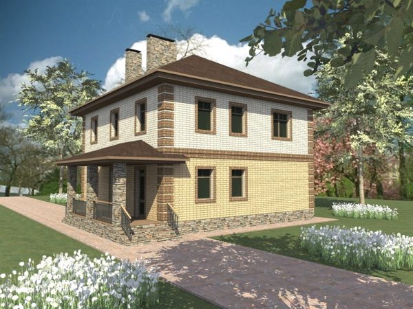 12. Проект дома C-256 Екстерьер Проект дома C-256 - фото 12