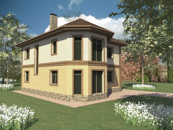 18. Проект дома C-256 Екстерьер Проект дома C-256 - фото 18