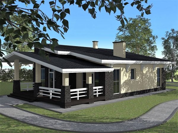 6. Проект дома C-257 Екстерьер Проект дома C-257 - фото 6