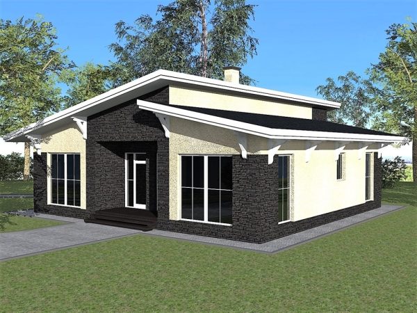 9. Проект дома C-257 Екстерьер Проект дома C-257 - фото 9