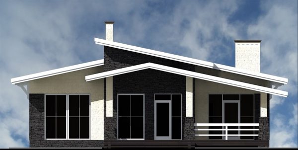 11. Проект дома C-257 Екстерьер Проект дома C-257 - фото 11