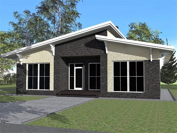 20. Проект дома C-257 Екстерьер Проект дома C-257 - фото 20