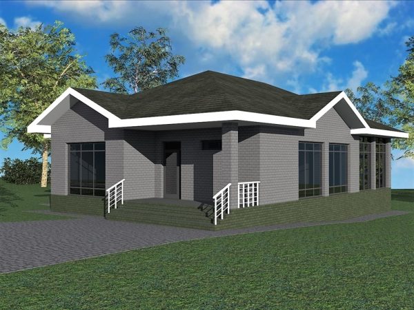 9. Проект дома C-259 Екстерьер Проект дома C-259 - фото 9