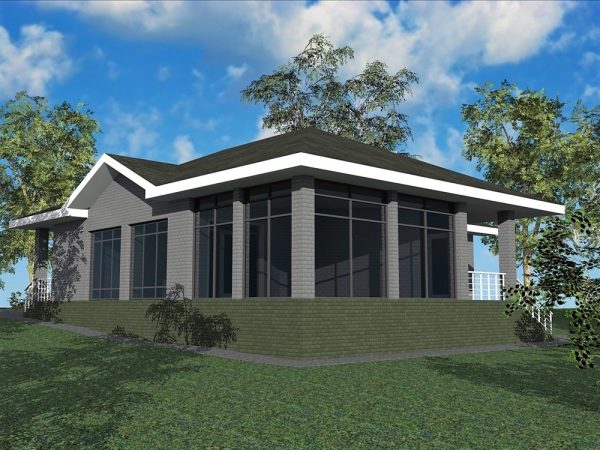 18. Проект дома C-259 Екстерьер Проект дома C-259 - фото 18