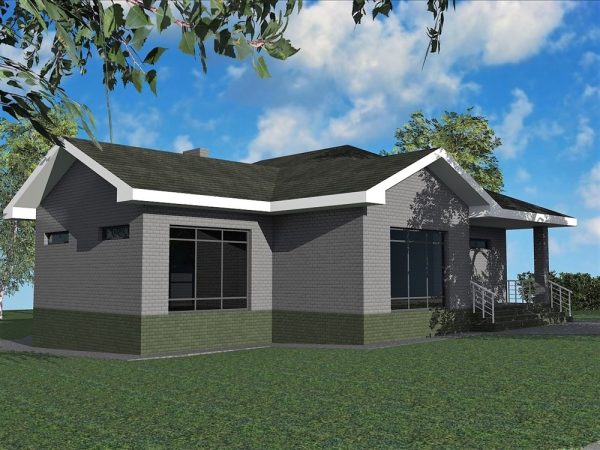 21. Проект дома C-259 Екстерьер Проект дома C-259 - фото 21