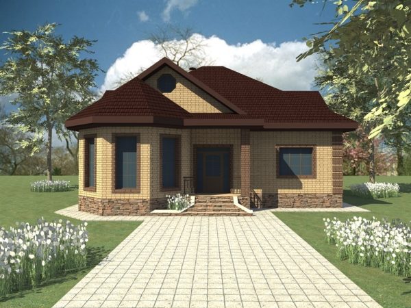 3. Проект дома C-260 Екстерьер Проект дома C-260 - фото 3