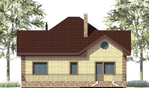 7. Проект дома C-260 Екстерьер Проект дома C-260 - фото 7